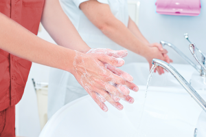 Cara Cuci Tangan Dengan Sabun dan Air Mengalir